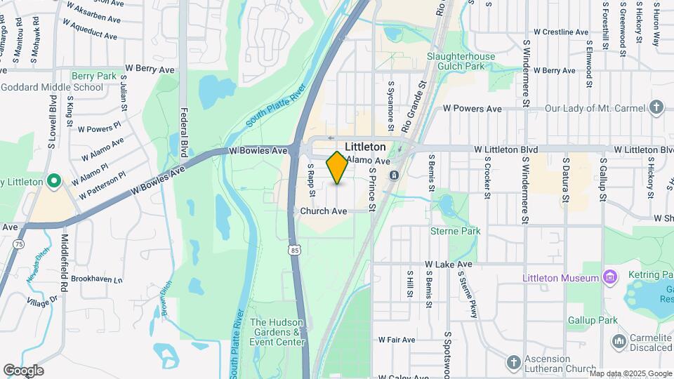 5634 South Curtice Street Map and Location Details