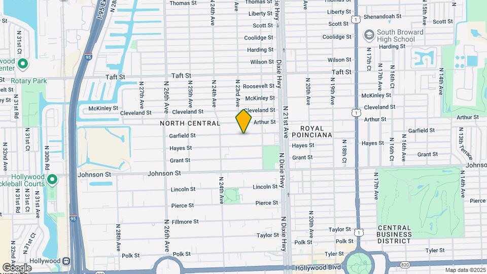 2240-2242 Garfield St Map and Location Details