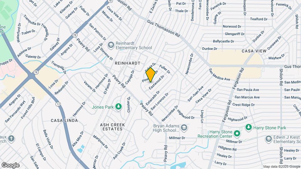 10131 Eastwood Dr Map and Location Details