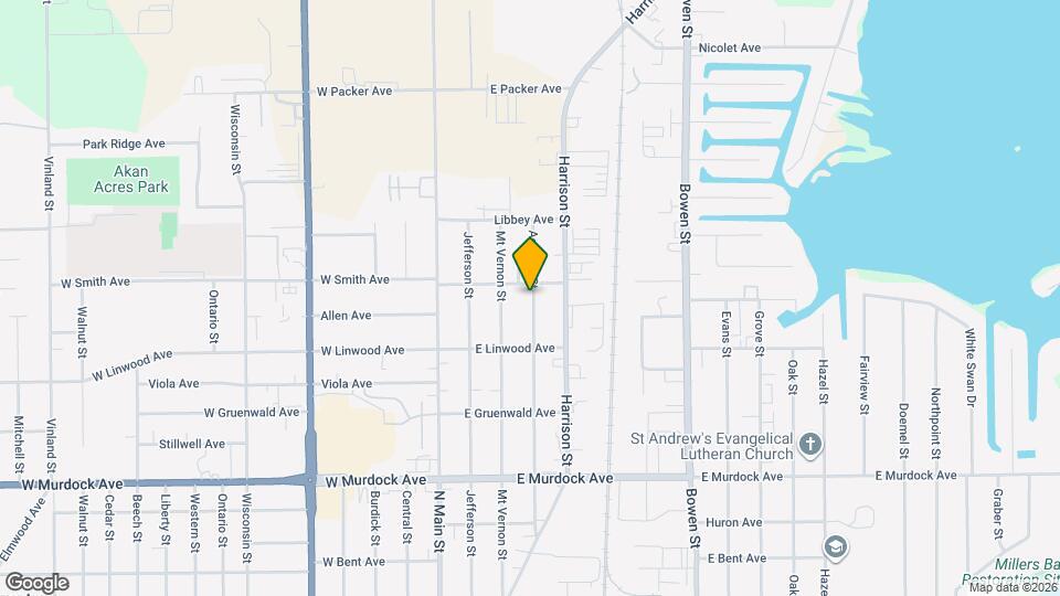 2217 Ashland St Map and Location Details