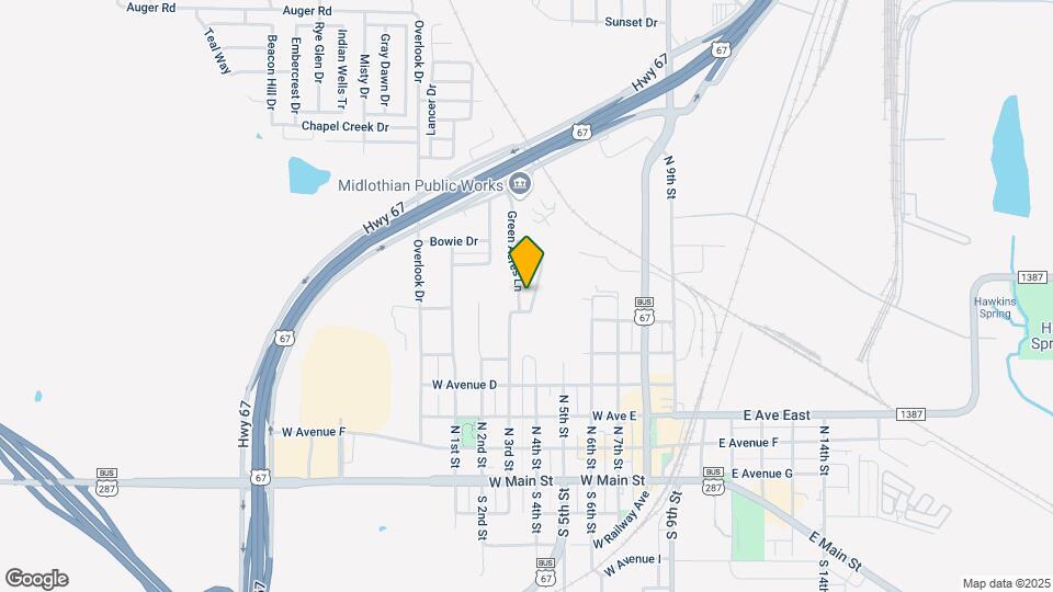 710 Green Acres Ln Map and Location Details