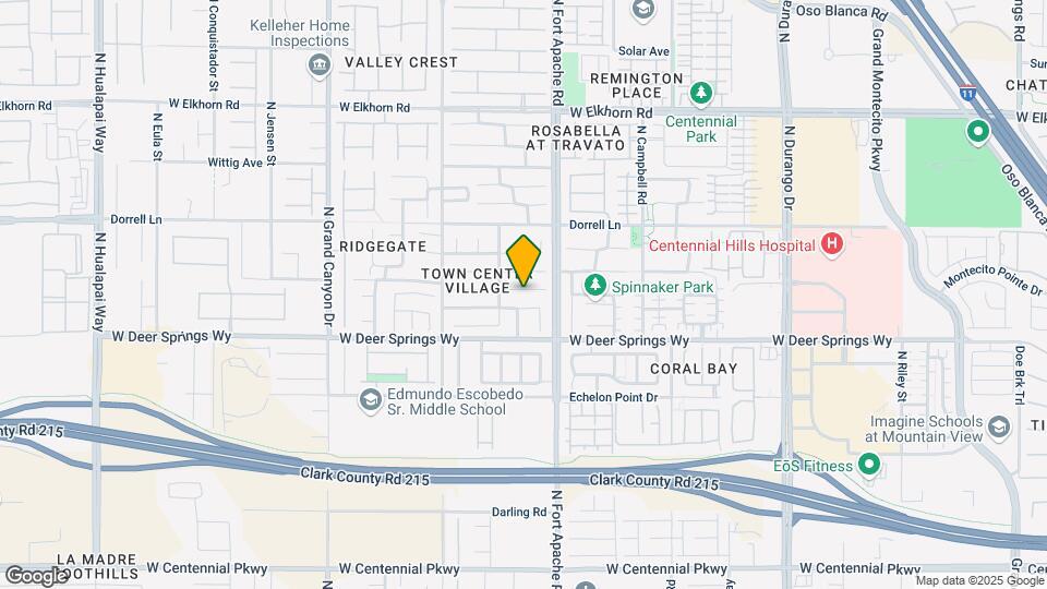 9225 Longhorn Falls Ct Map and Location Details