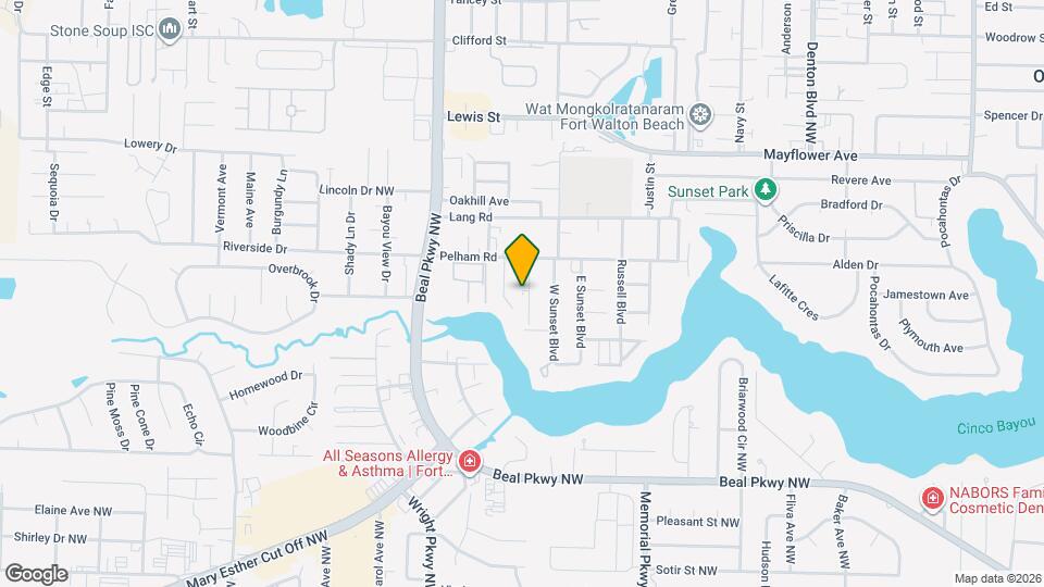 208 Casper Dr Map and Location Details