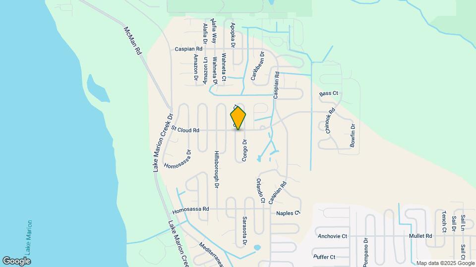 1364 Congo Dr Map and Location Details