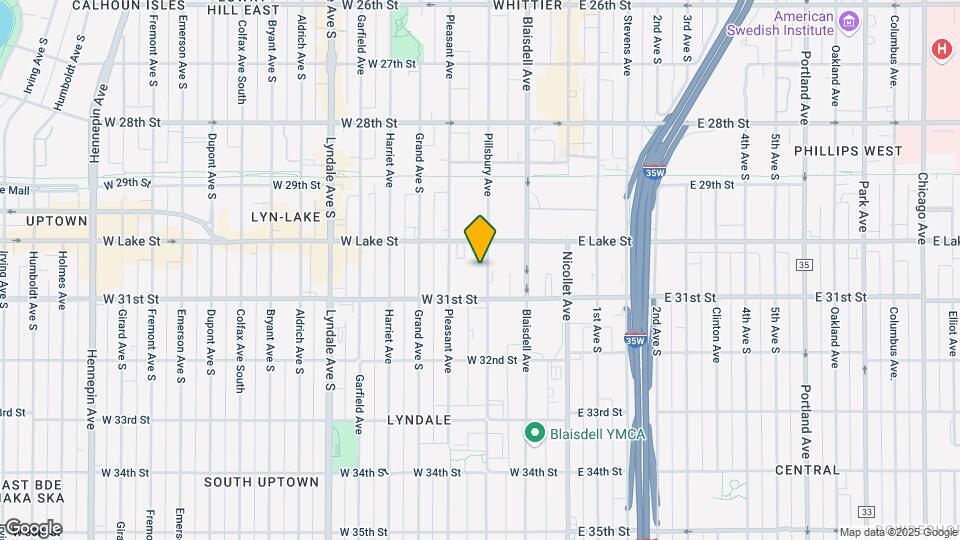 3020 Pillsbury Ave S Map and Location Details