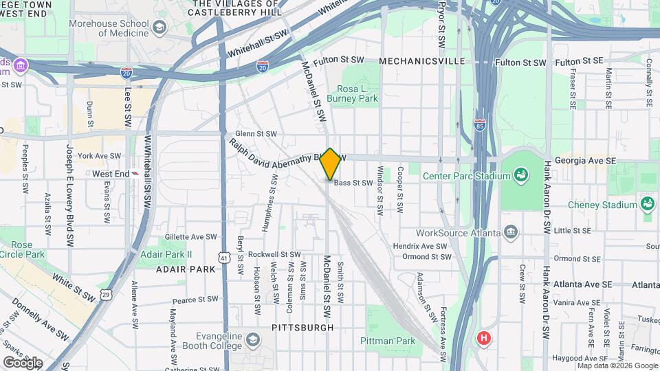 710 McDaniel St SW Mapa y Detalles de la Ubicación