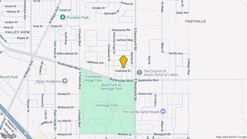 924 Clubview Dr Map and Location Details