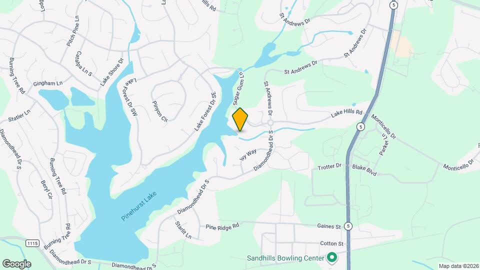 250 Sugar Gum Ln, Unit 261 Map and Location Details