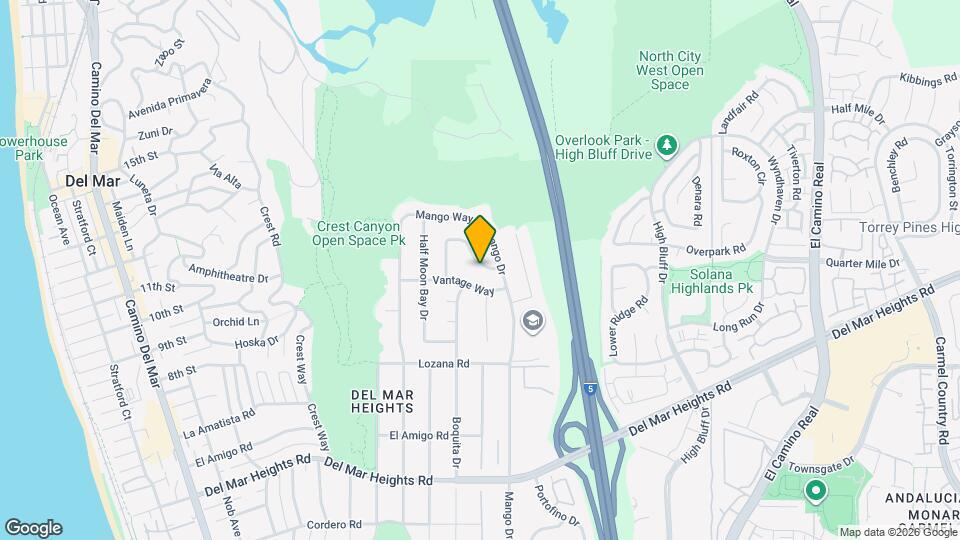 2565 Pinewood St Map and Location Details