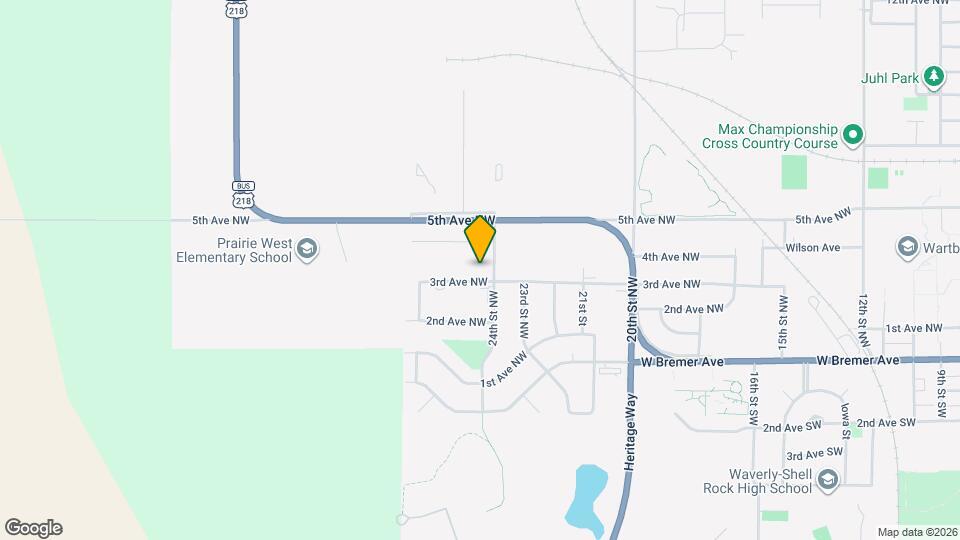 401 24th St NW Map and Location Details