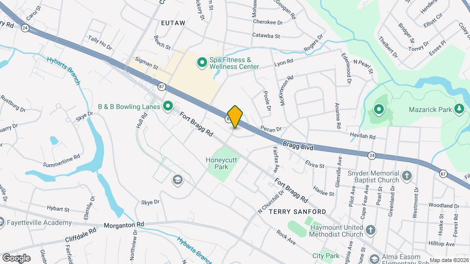 2618 Pecan Dr Map and Location Details