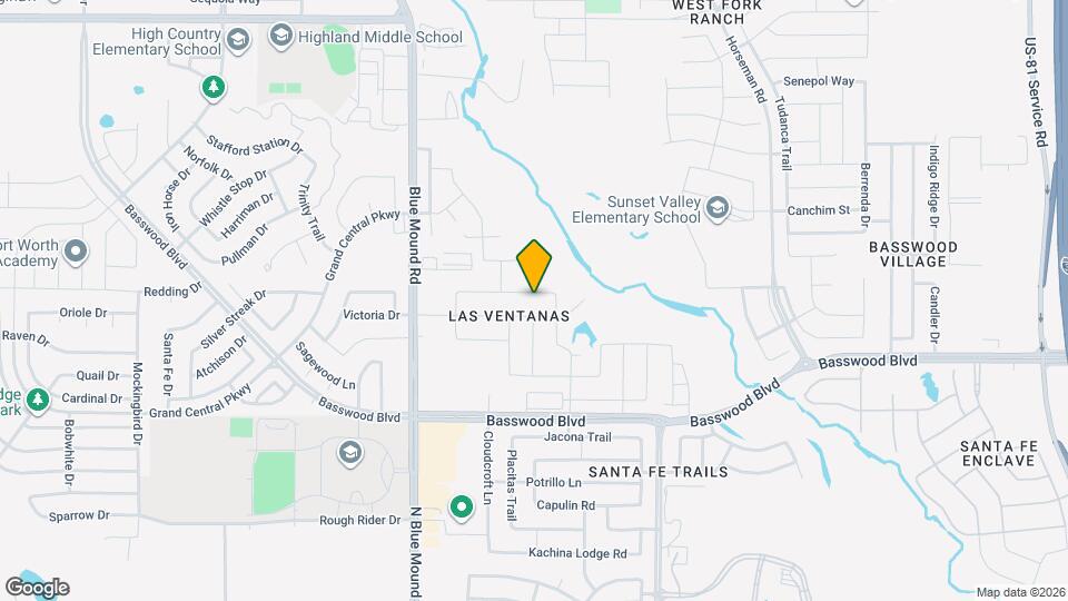 1728 Rio Secco Dr Mapa y Detalles de la Ubicación