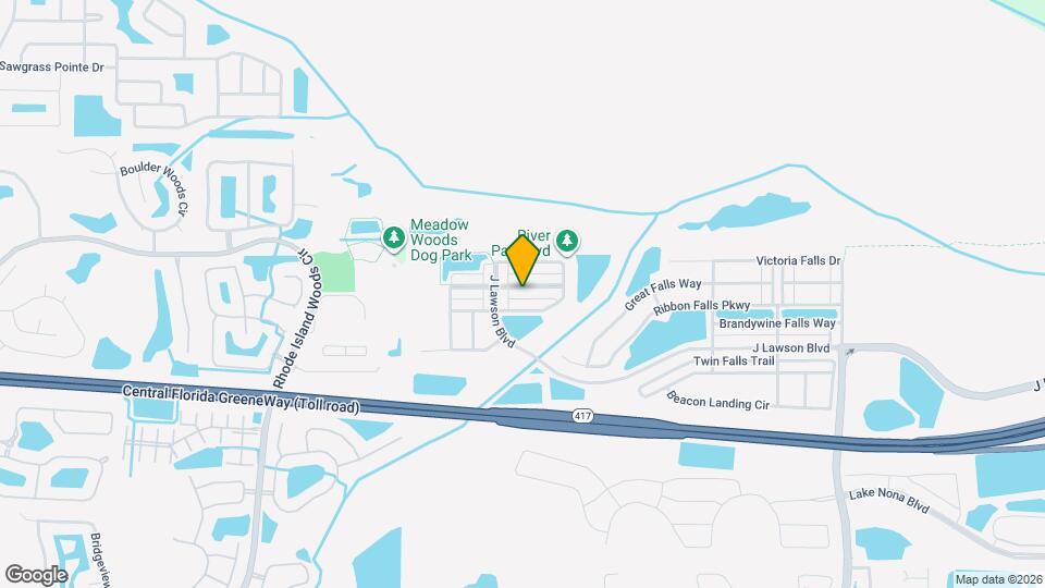 1662 Buckeye Falls Way Map and Location Details