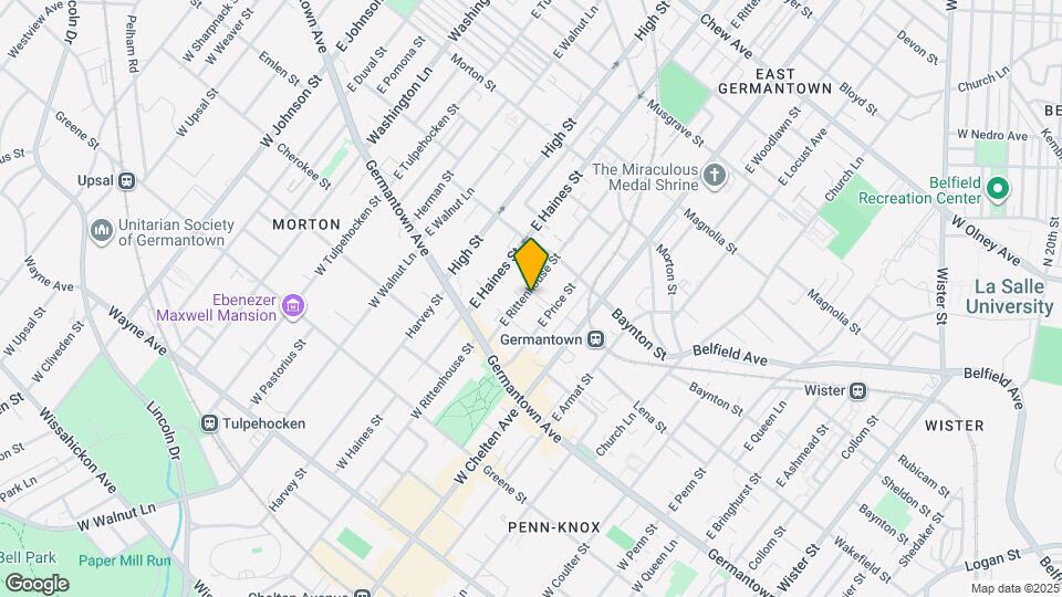 138 E Rittenhouse St Map and Location Details