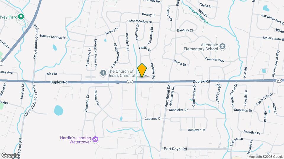 1710 Portview Ct Map and Location Details