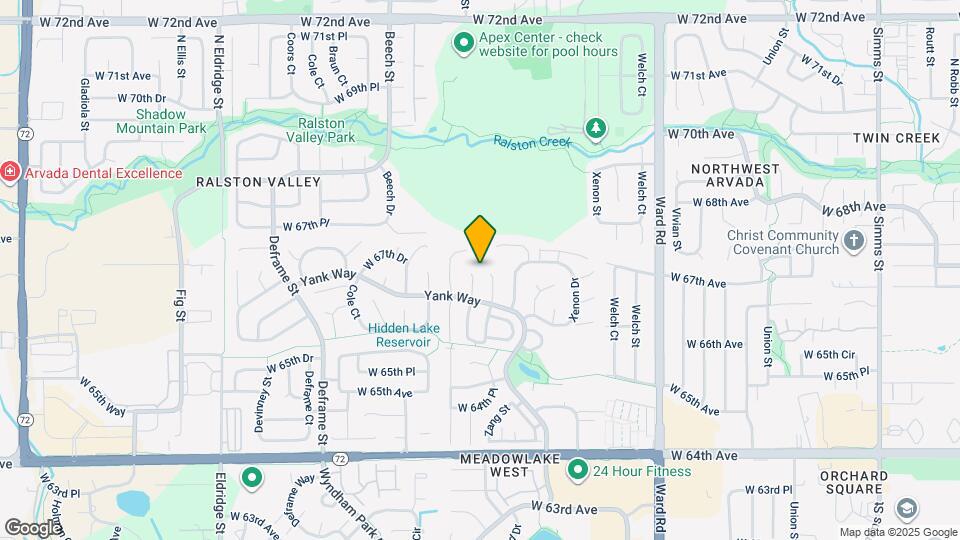 6684 Zang Ct Map and Location Details