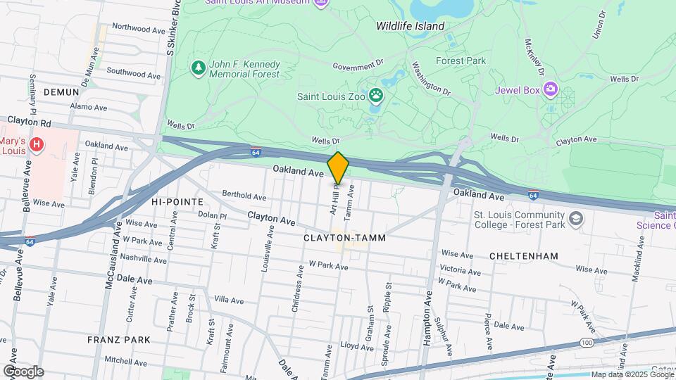 1040 Art Hill Pl, Unit 1038 1F Mapa y Detalles de la Ubicación