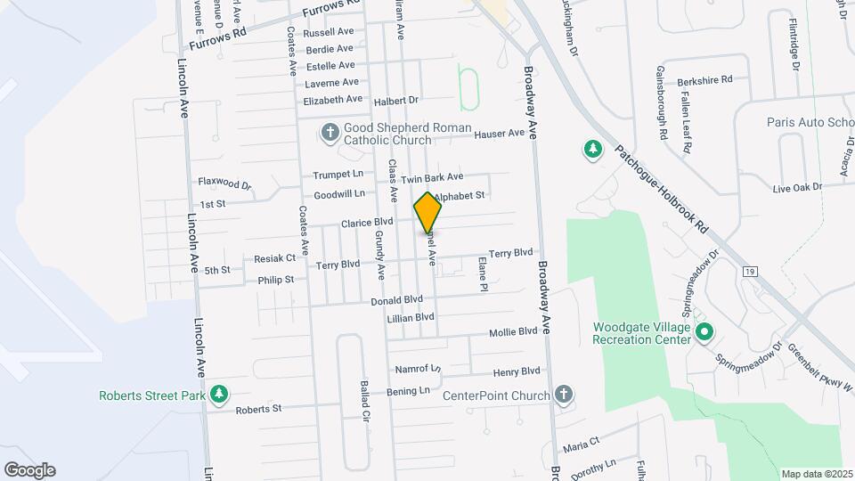 1362 Hummel Ave Map and Location Details