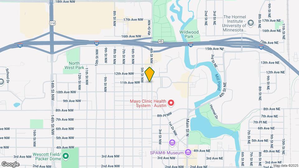1111 4th St NW-Unit -A Map and Location Details