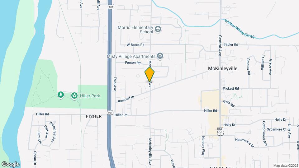 2170 McKinleyville Ave Mapa y Detalles de la Ubicación