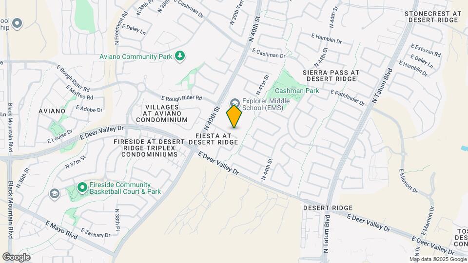 4060 E Melinda Ln Map and Location Details