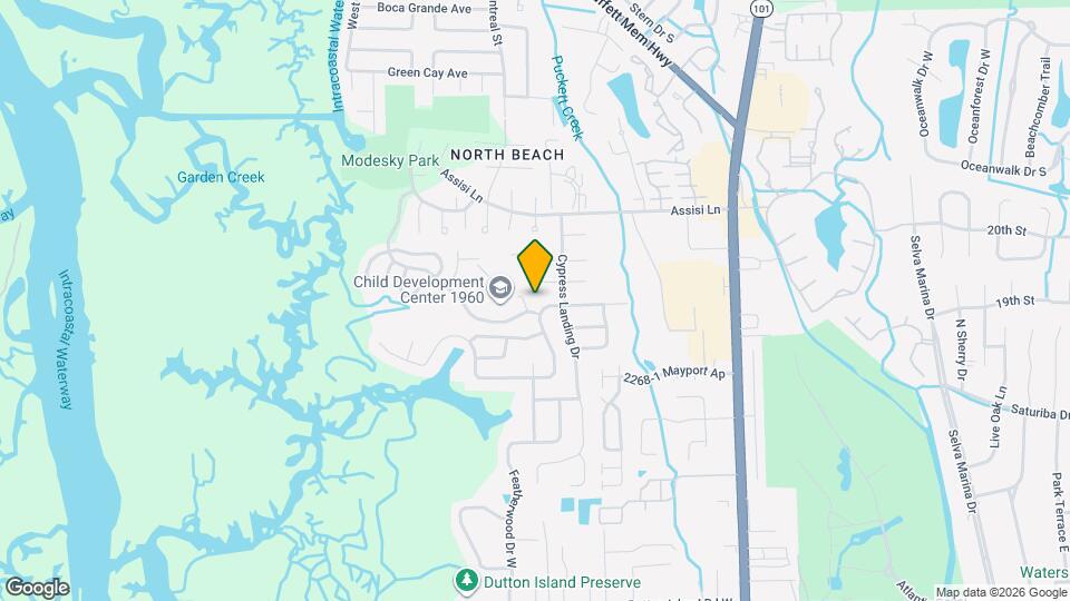 1127 Cove Landing Dr Map and Location Details