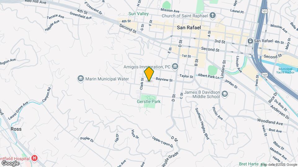 32-34 Clorinda Ave Map and Location Details