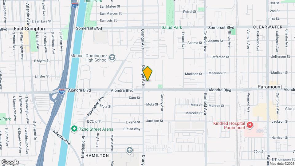 7021 Alondra Blvd Map and Location Details