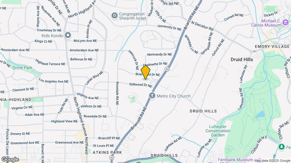 1312 Stillwood Dr NE Map and Location Details
