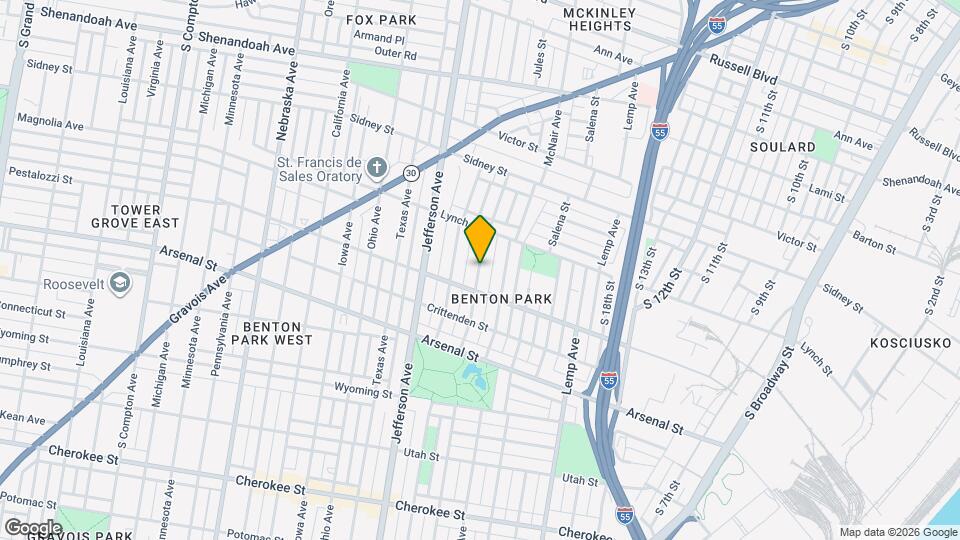 2842 Missouri Ave, Unit 2842 Missouri Avenue Mapa y Detalles de la Ubicación