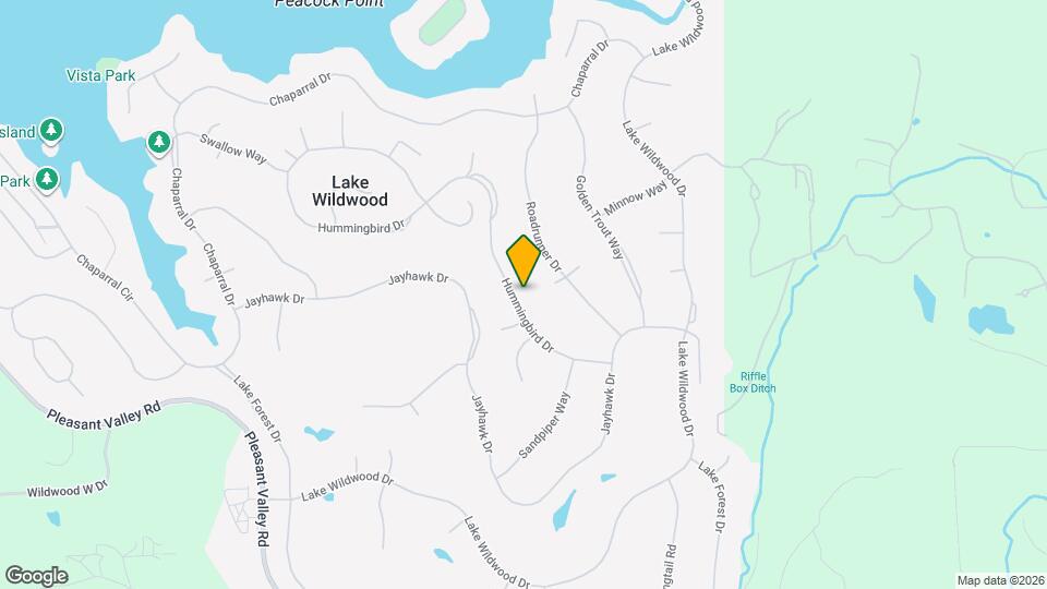 18212 Hummingbird Dr Map and Location Details