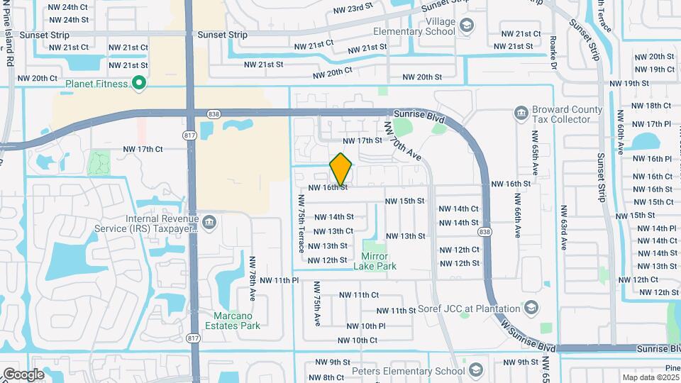 7400 NW 16th St-Unit -7404 Map and Location Details