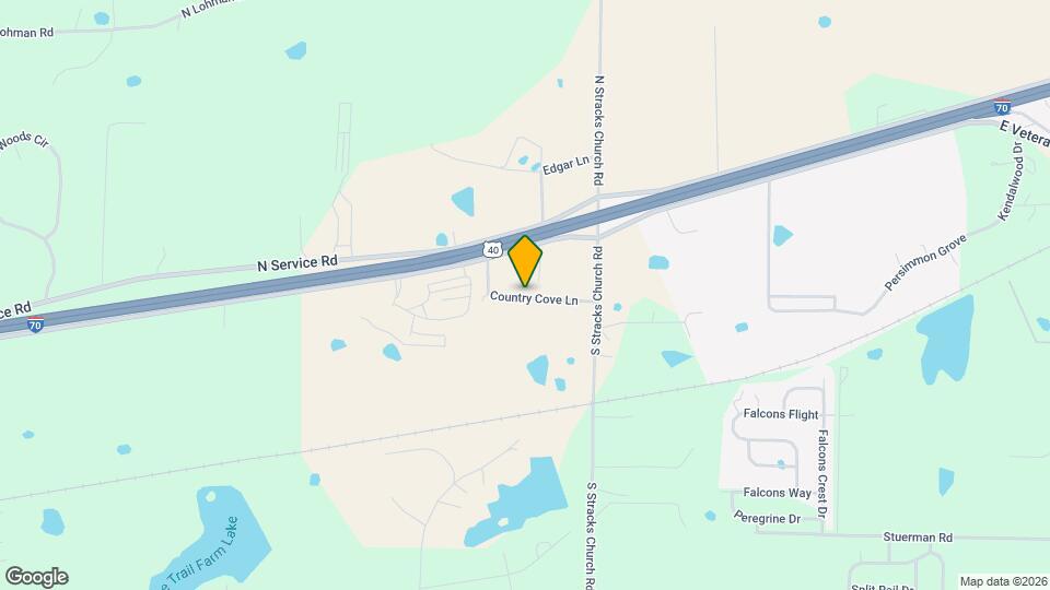 16231 Country Cove Ln Map and Location Details