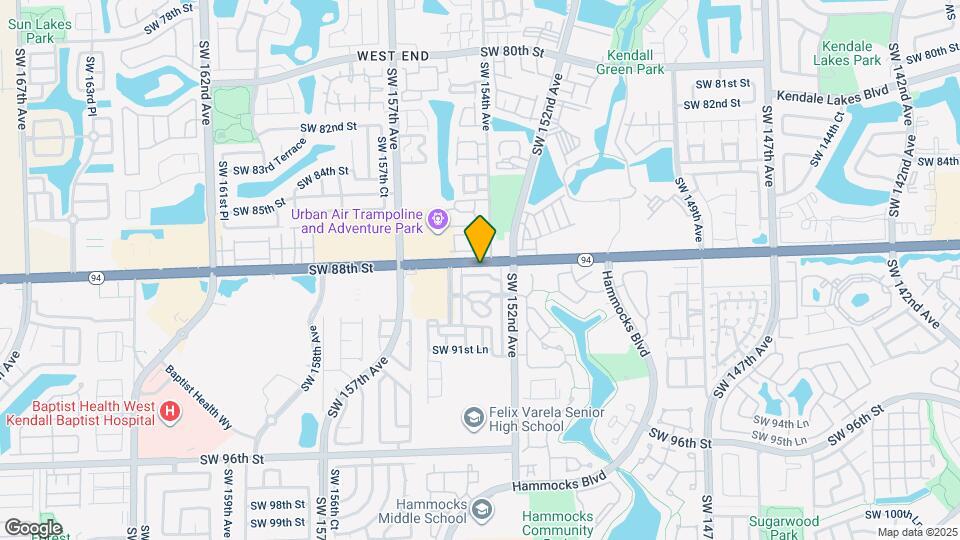15275 SW 88th Terrace Map and Location Details