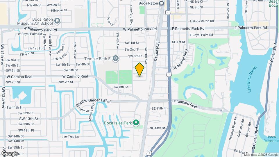 255 SW 7th St, Unit 4 Map and Location Details