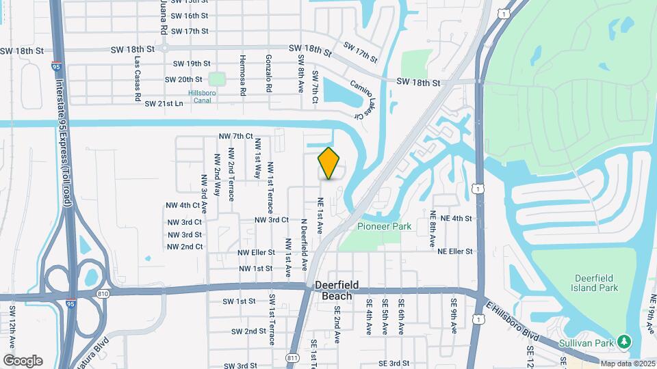 130 NE 5th St Map and Location Details