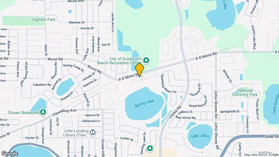 1108 Lincoln Ridge Loop Map and Location Details