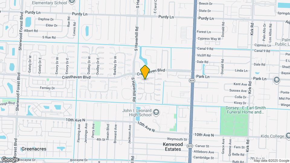 2810 Ashley Dr W Map and Location Details