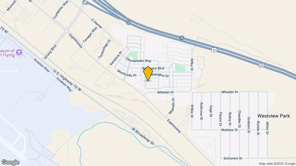 4443 Martindale Way Map and Location Details