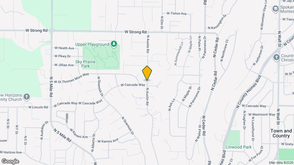 8117 N Austin Rd Map and Location Details