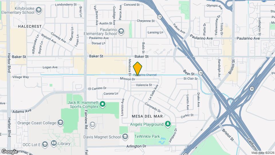 1024 Mission Dr Map and Location Details