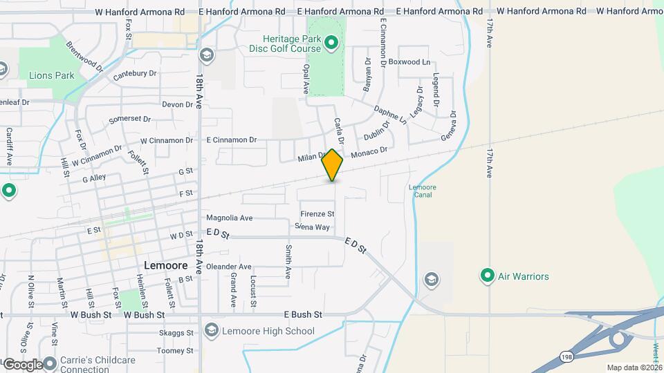 631 Cantera Ave Map and Location Details