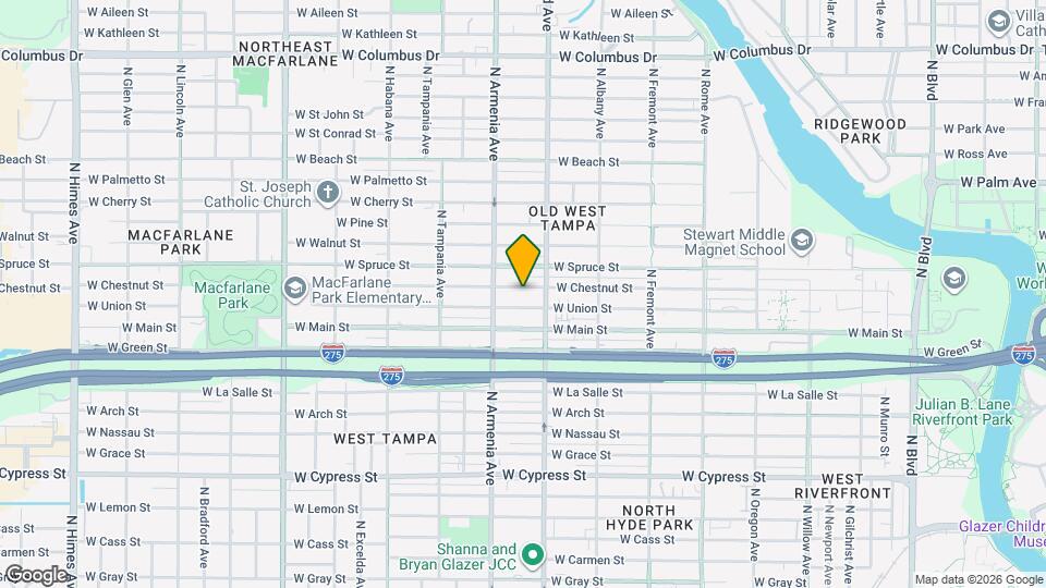 2322 W Chestnut St Mapa y Detalles de la Ubicación