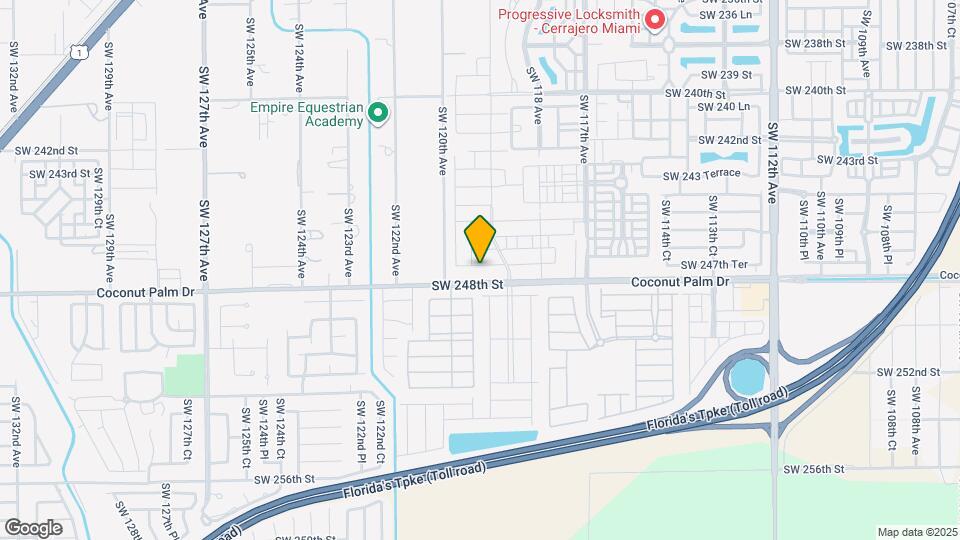 11926 SW 247th Ter Map and Location Details