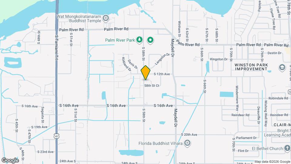 1302 S 58th St Map and Location Details