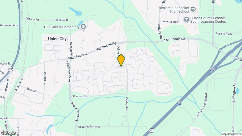 5110 Oakley Commons Blvd, Unit 206 Map and Location Details