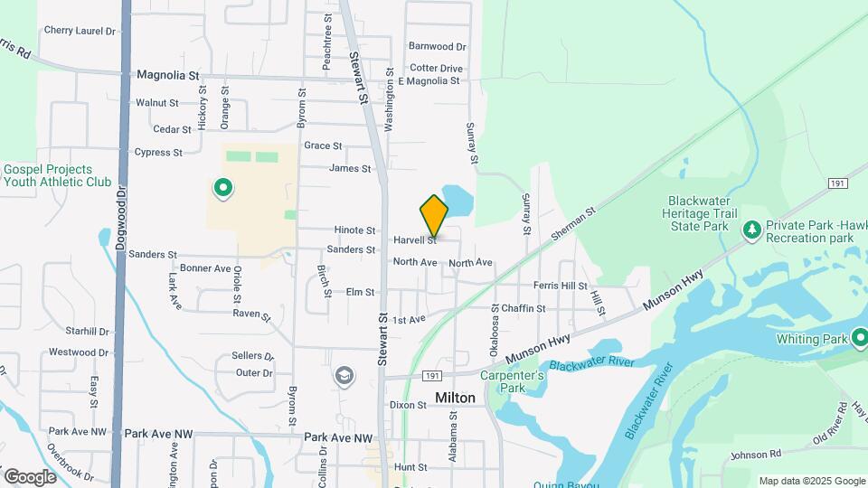 6761 Harvell St Map and Location Details