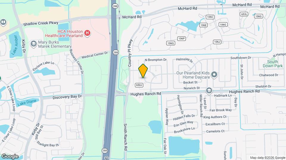 1126 W Belgravia Dr Map and Location Details