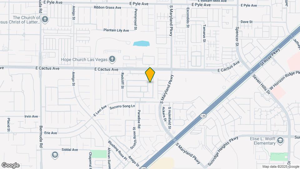 10596 Corte Sierra St Map and Location Details