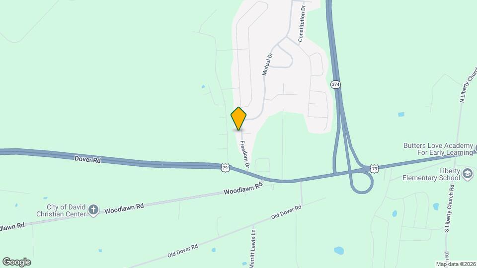 1036 Freedom Dr Map and Location Details